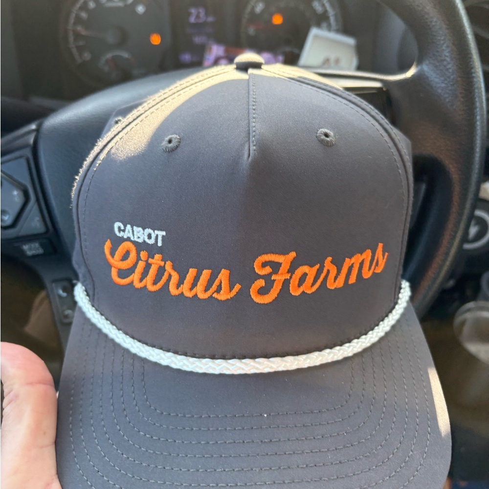 Gray Cabot Citrus Farms Cap